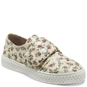 Aerosoles X Laura Ashley Cream Floral La Ebbie Sneakers - Size 8.5